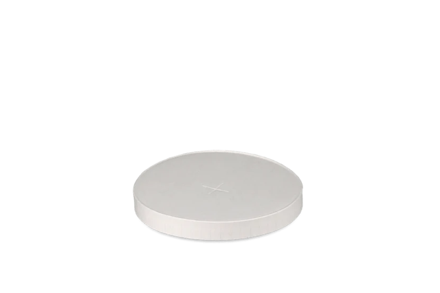 Lid Carton for ice cream & milkshake cup flat with cross Ø9 cm White (1.000 pcs)