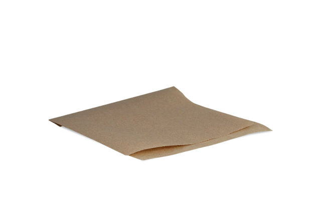 Hamburgerväska 16x16cm kraft smörpapper (2.000 st) [TK-9988044]