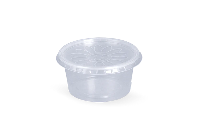 rund behållare PP 80cc Ø7 cm transparent (1.000 st) [TK-9988047]