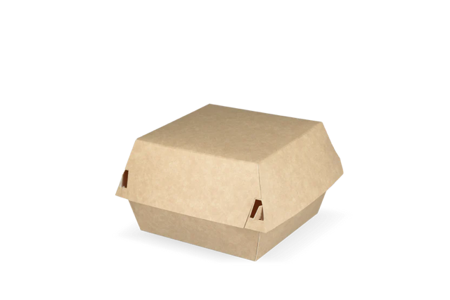 hamburgerlåda 10,5x8,5x10,5 cm kraft/Vit (400 st) [TK-9988135]