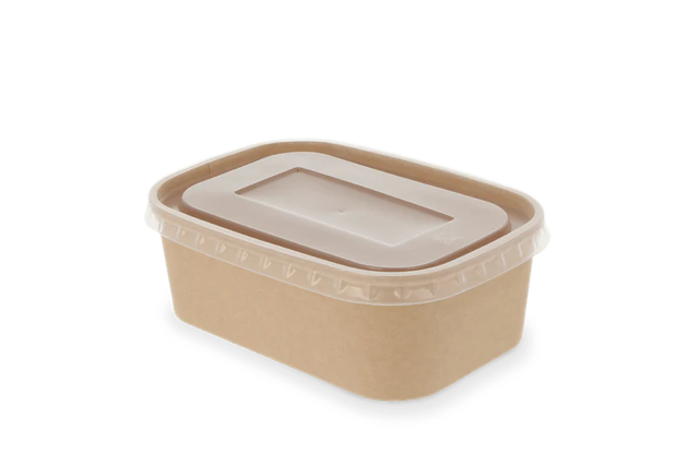 Behållare av papp12,1x5,7x17,3 cm 750ml Kraft (300 st) [TK-9988184]