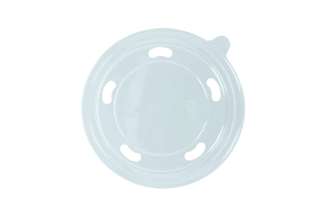 Lock sallad Poke Skål 500ml-750ml-1000ml Ø14,8cm transparent med hål (300 st) [TK-9988324]
