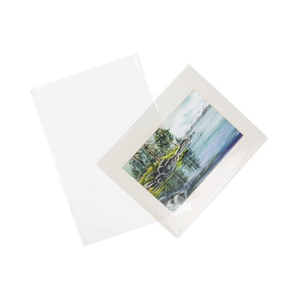 Plastpåsar 21,4x26cm Transparent (100 st) [B108NF]