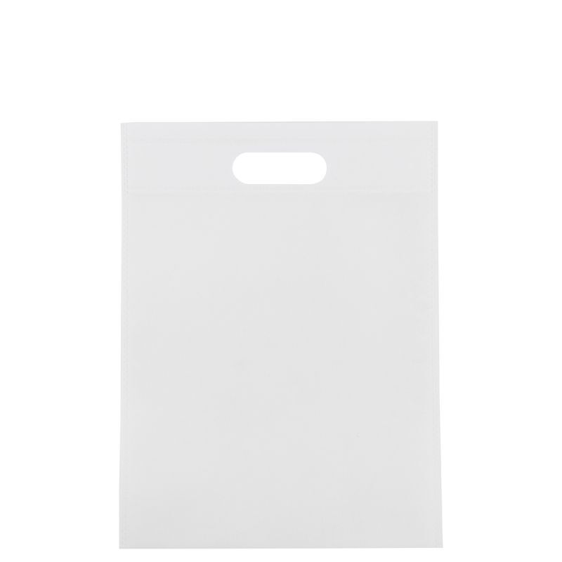 Non-woven-påsar med handtag Vit 30 x 40 cm (400 st.) [FP-DNW021]