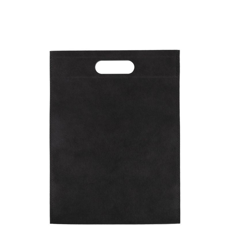Non-woven-påsar med handtag Svart 30 x 40 cm (400 st.) [FP-DNW023]