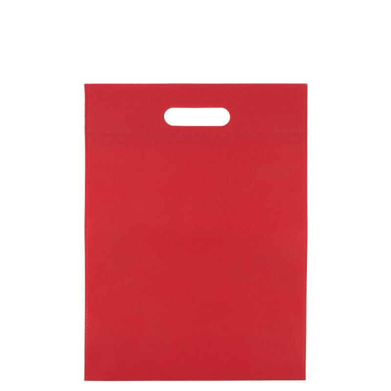Non-woven-påsar med handtag Röd 30 x 40 cm (400 st.) [FP-DNW027]