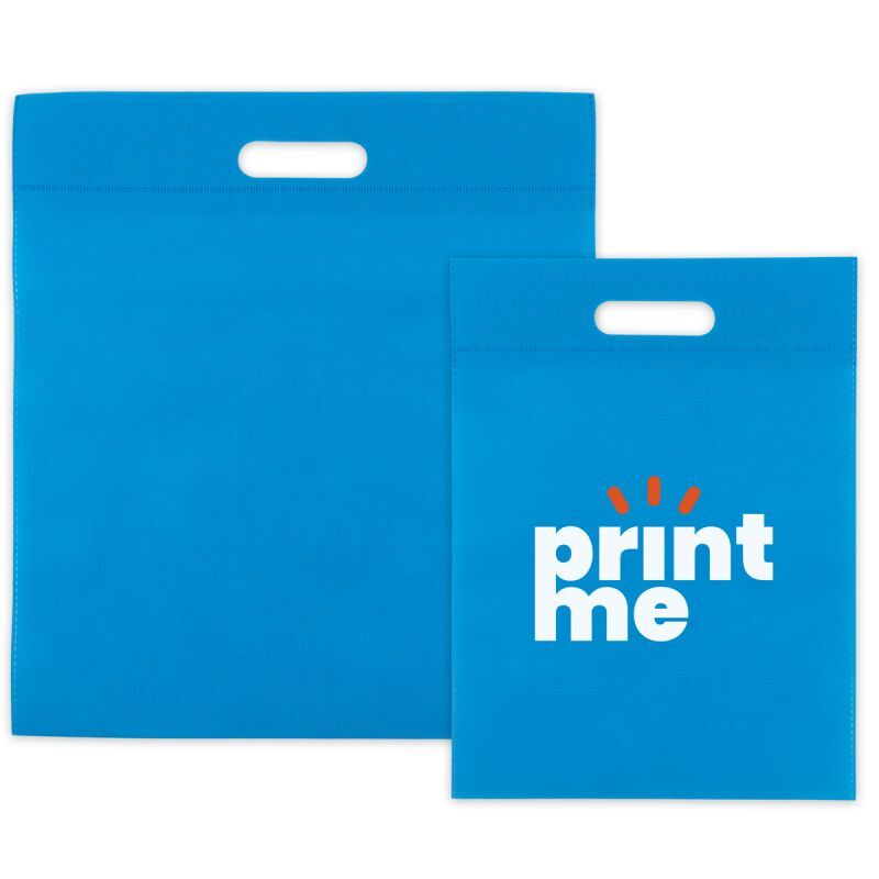 Non-woven-påsar med handtag Blå 30 x 40 cm (400 st.) [FP-DNW029]