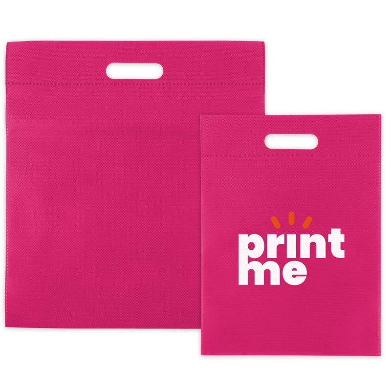 Non-woven-påsar med handtag Rosa 30 x 40 cm (400 st.) [FP-DNW031]