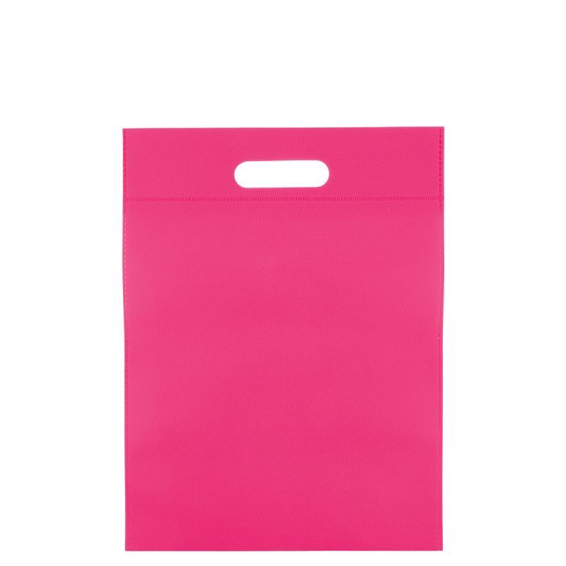 Non-woven-påsar med handtag Rosa 30 x 40 cm (400 st.) [FP-DNW031]