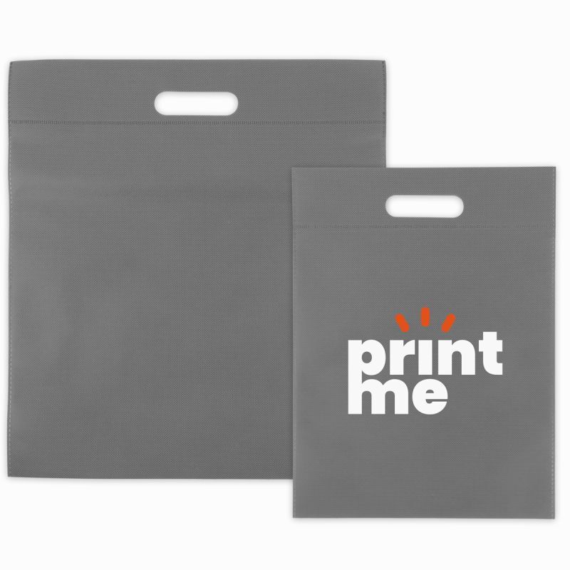 Non-woven-påsar med handtag Ljusgrå 30 x 40 cm (400 st.) [FP-DNW033]