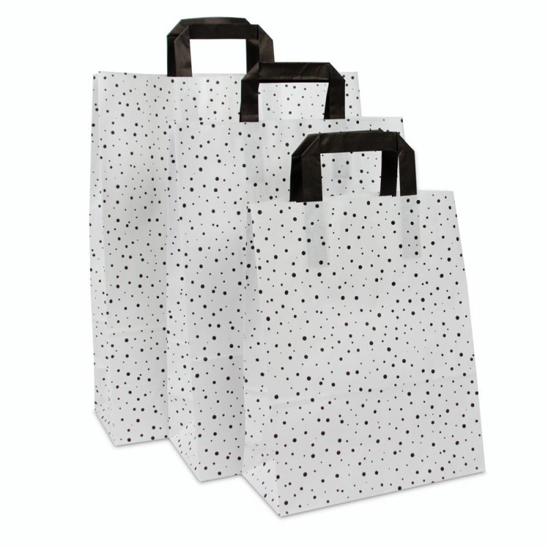 Papperskassar Bubbla 26 + 12 x 35 cm Vit (250 st.) [FP-DPL070]