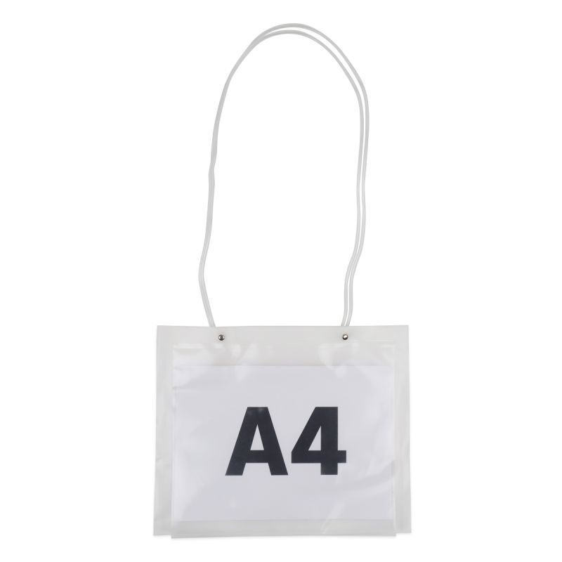 Plastkassar med A4-insticksficka 35 x 28 cm Semi-transparent (100 st.) [FP-DQC022]