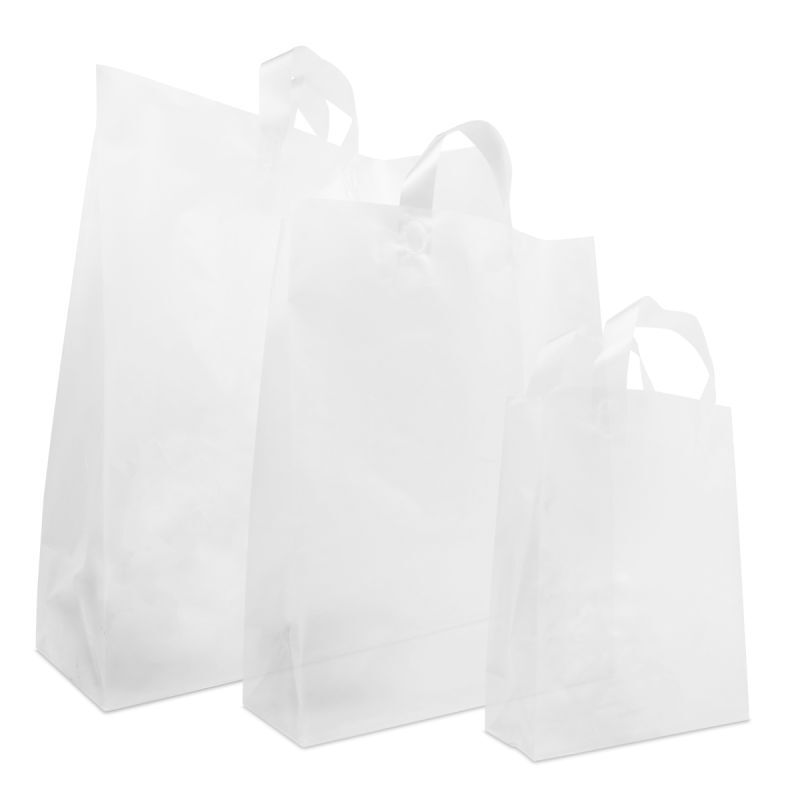 Plastkassar med blockbotten Semi-transparenta 22 + 10 x 30 cm Semi-transparent (250 st.) [FP-DQL005]