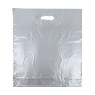 Plastkassar 45 x 50 + 2 x 4 cm Silver (500 st.) [FP-DQU017]