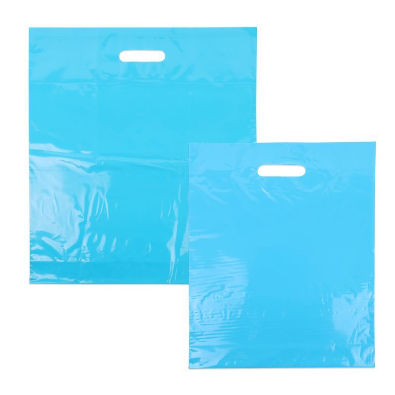 Plastkassar 35 x 44 + 2 x 4 cm Blå (400 st.) [FP-DQU199]