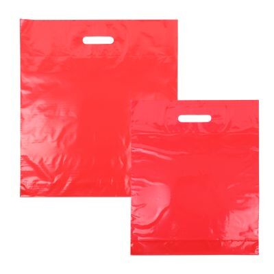 Plastkassar 45 x 50 + 2 x 4 cm Röd (400 st.) [FP-DQU203]
