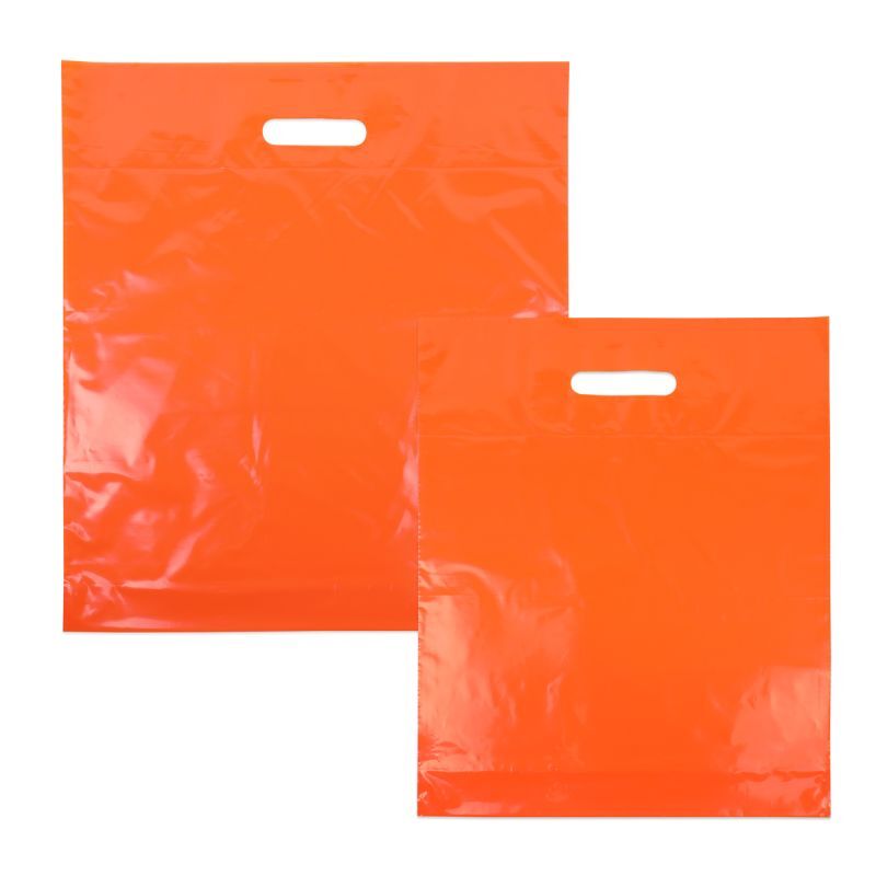 Plastkassar 45 x 50 + 2 x 4 cm Orange (400 st.) [FP-DQU205]