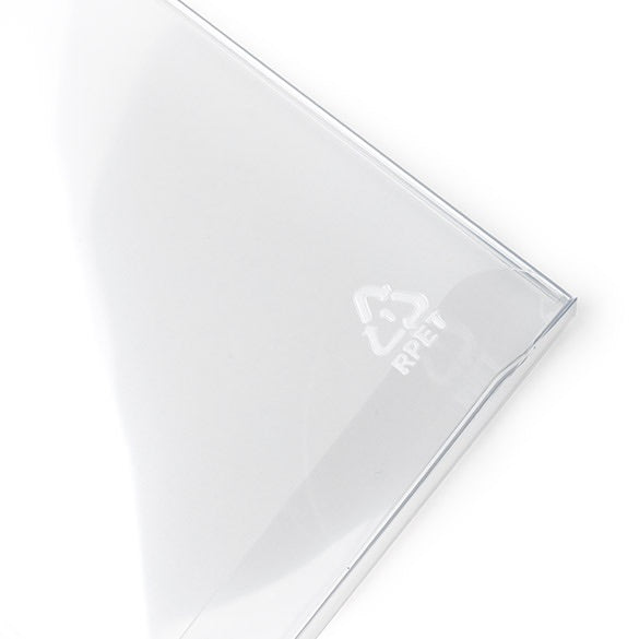 Kristallklara Plastlådor rPET 10,5x2,5x15,6cm (25 st) [FPB167R]