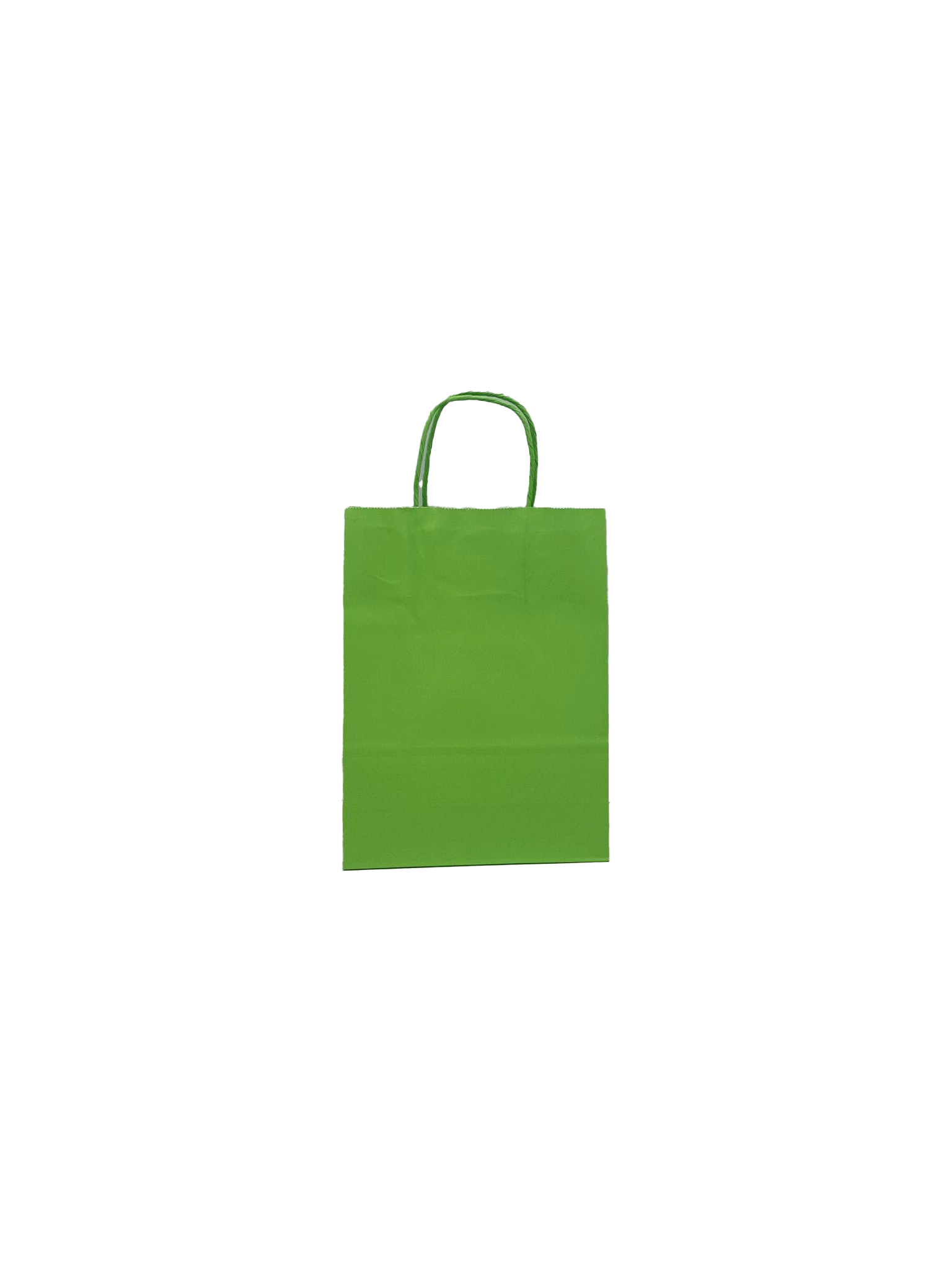 Papperskassar Grön 18+8x22cm Kraft Papper 90 gram (50 st) [PAM1822GR]
