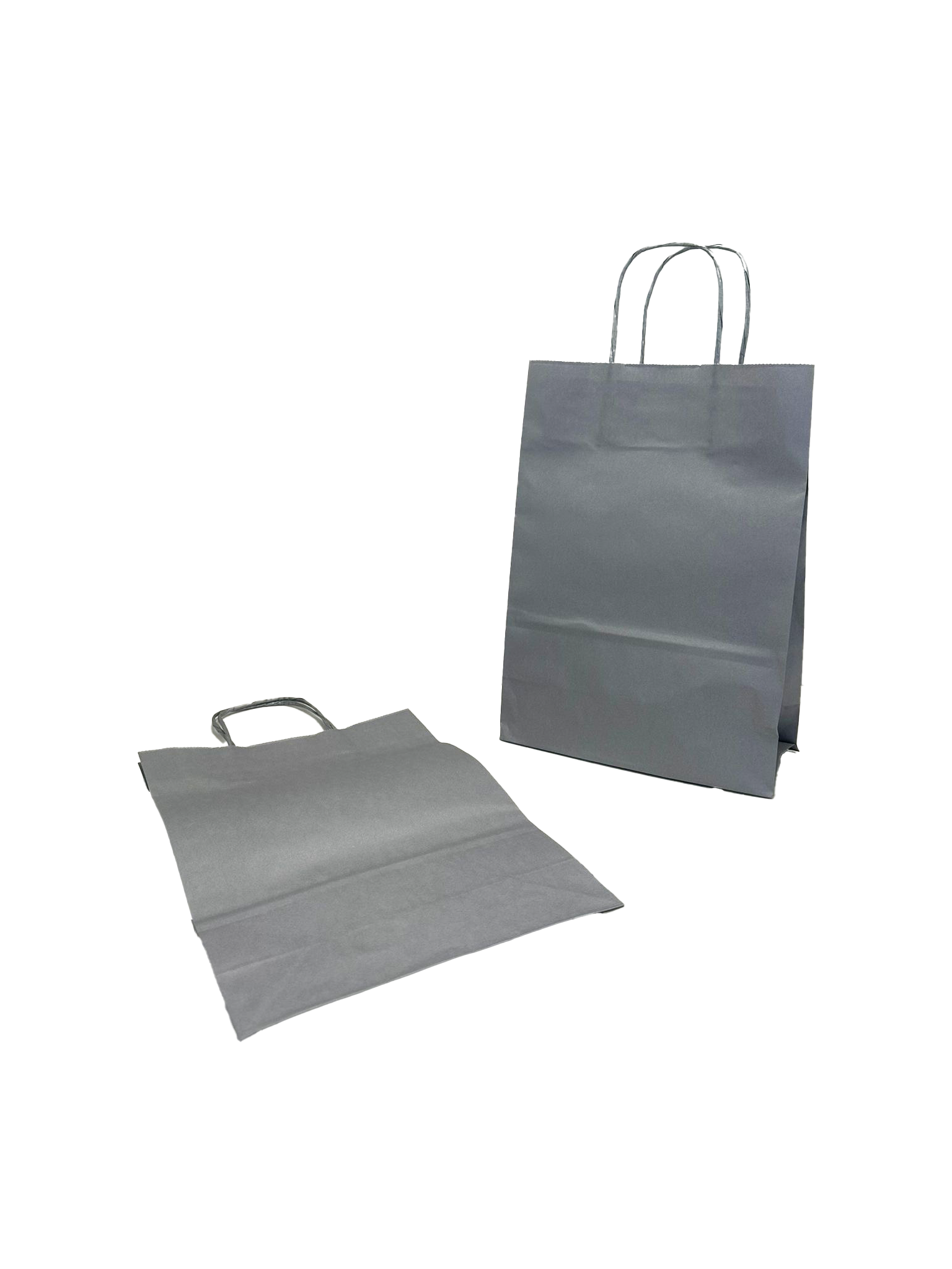 Papperskassar Silver 22+10x31cm Kraft Papper 90 gram (50 st) [PAM2231SI]
