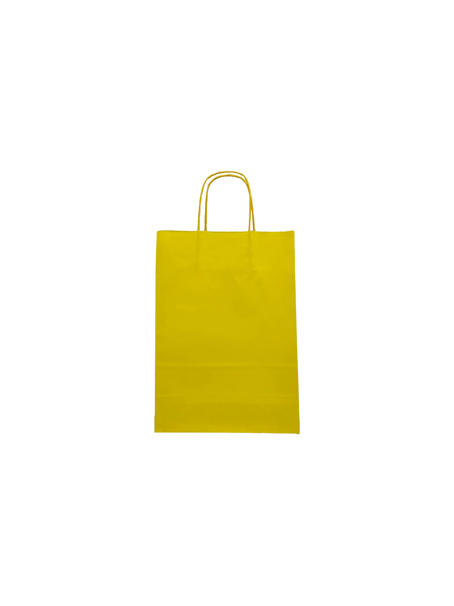Papperskassar Gul 22+10x31cm Kraft Papper 90 gram (50 st) [PAM2231Y]