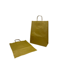 Papperskassar Guld 26+12x35cm Kraft Papper 90 gram (50 st) [PAM2635GO]