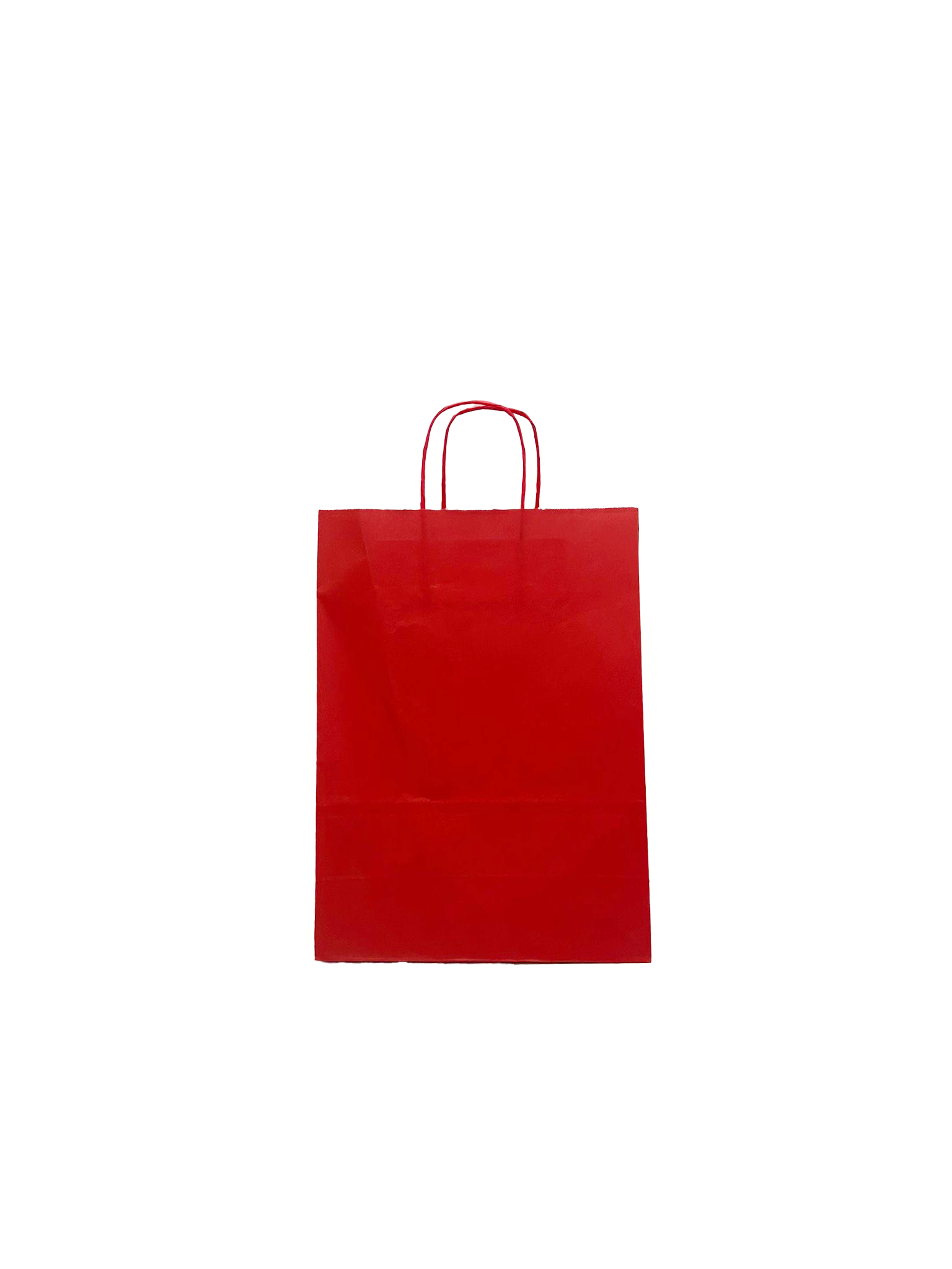 Papperskassar Röd 26+12x35cm Kraft Papper 90 gram (50 st) [PAM2635R]