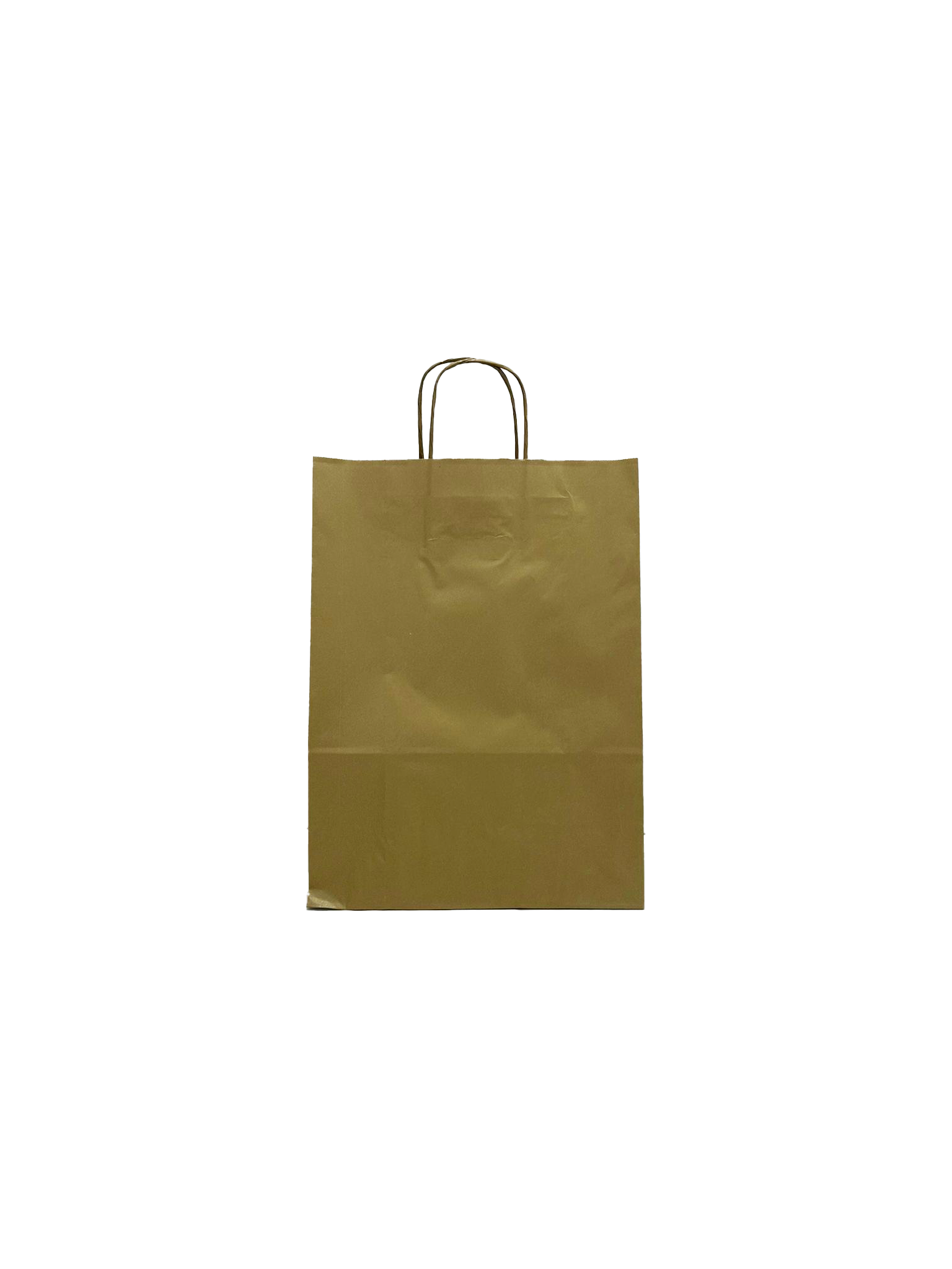 Papperskassar Guld 32+12x41cm Kraft Papper 100 gram (50 st) [PAM3241GO]