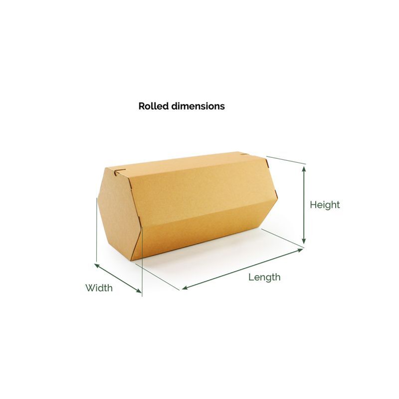 Rollor Premium 45 x 24,5 x 21,5 cm Brun (25 st.) [FP-ROL002]