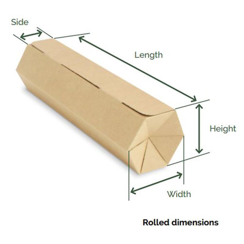 Rollor Light 41,7 x 13 x 11,7 cm Brun (25 st.) [FP-ROL003]