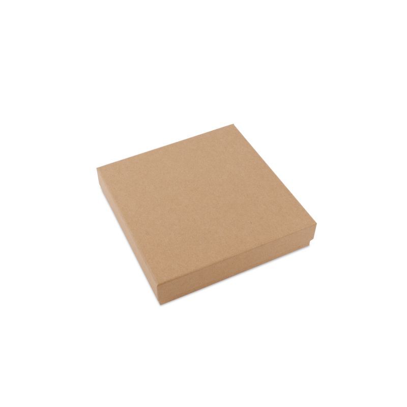 Kraftpresentlådor med lock 20,7 x 20,7 x 4,3 cm Brun (20 st.) [FP-VPL007]