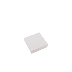 Kraftpresentlådor med lock 12 x 12 x 3 cm Vit (40 st.) [FP-VPL008]