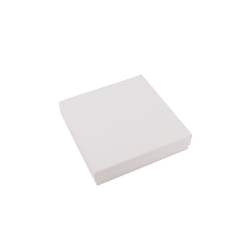 Kraftpresentlådor med lock 20,7 x 20,7 x 4,3 cm Vit (20 st.) [FP-VPL010]