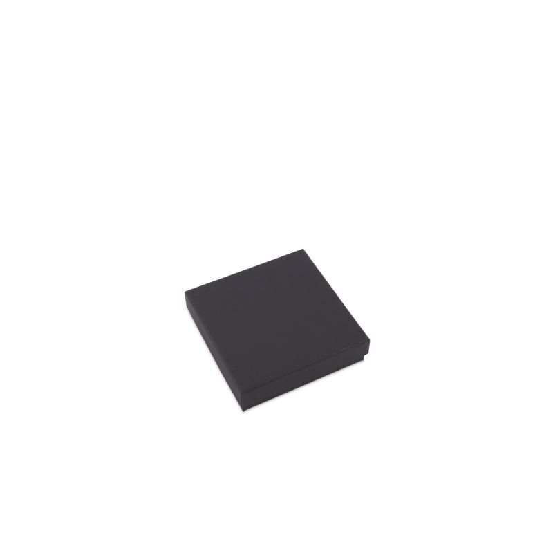 Kraftpresentlådor med lock 12 x 12 x 3 cm Svart (40 st.) [FP-VPL011]