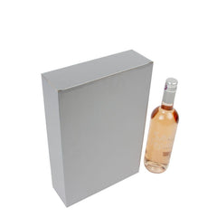 Kartonglådor för vinflaskor 24 x 8 x 36 cm Silver (30 st.) [FP-VWL006]