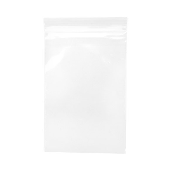 Blixtlåspåsar med häng hål 10x10cm PE 50 mikron (100 st) [2PR44]