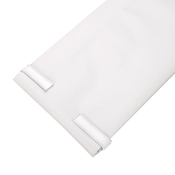 Säcktråd remsor Klibbig 14cm Vit (100 st) [TT5WHD]