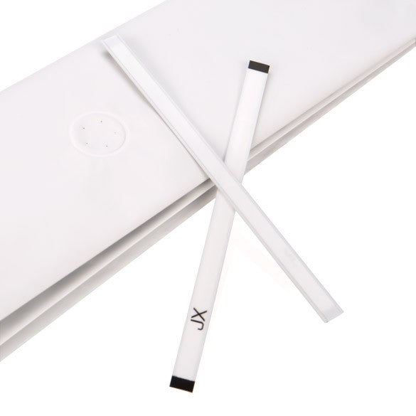 Säcktråd remsor Klibbig 14cm Vit (100 st) [TT5WHD]