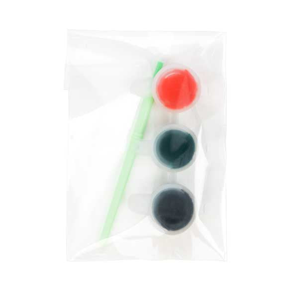 Plastpåsar 7,6x11cm Transparent med Tejpremsa (100 st) [B2X4XL]