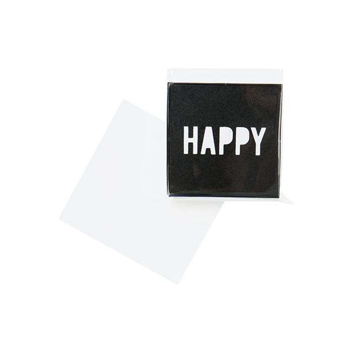 Plastic Bags 8.5x8.3cm Transparent