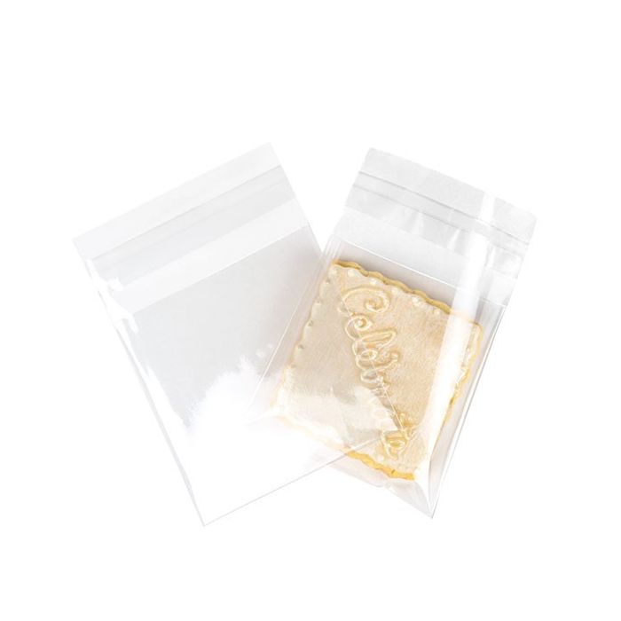 Plastic Bags 8.5x9cm Transparent Peel and Seal