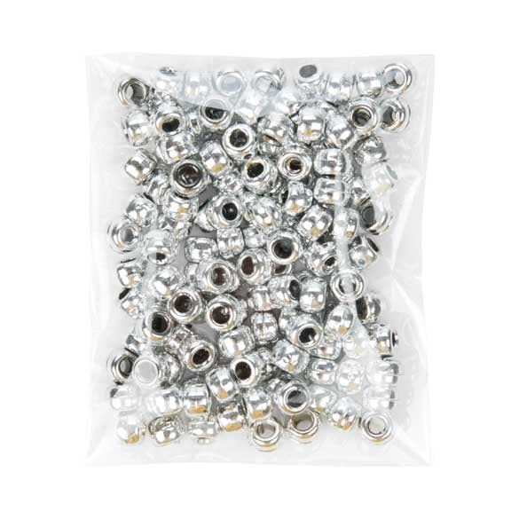Plastpåsar 8,6x10,2cm Transparent med Tejpremsa (100 st) [B34B]