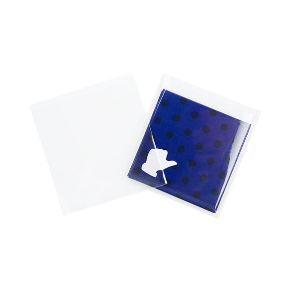 Plastpåsar 7,6x8cm Transparent (100 st) [B3X3NF]