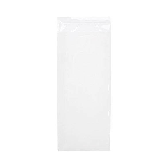 Plastpåsar 11,9x26,4cm Transparent med Tejpremsa (100 st) [B410M]