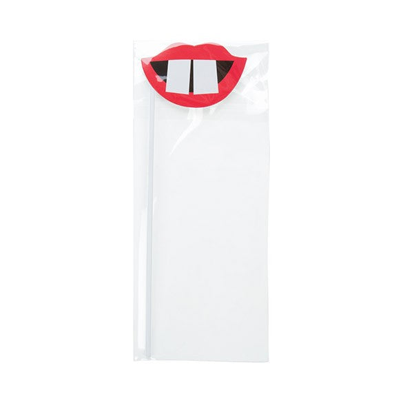 Plastpåsar 11,3x31,1cm Transparent med Tejpremsa (100 st) [B412]