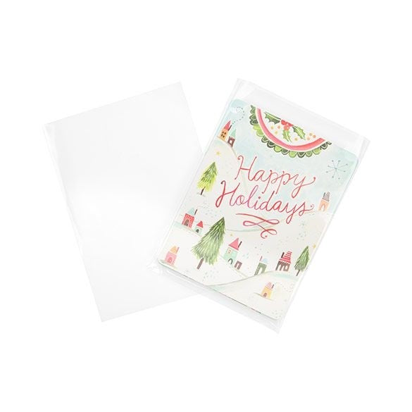 Plastpåsar 11,8x16,5cm Transparent (100 st) [B4X6NFXL]