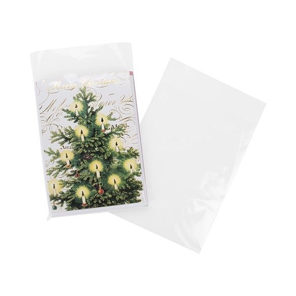 Plastpåsar 15,1x19,7cm Transparent med Tejpremsa (100 st) [B5N9PC]