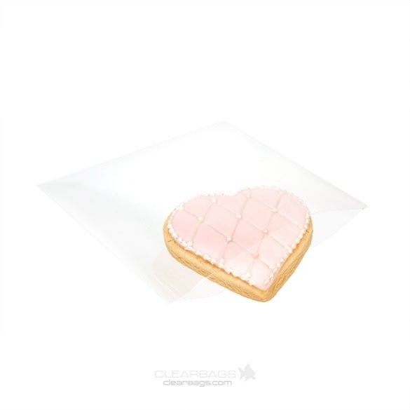 Plastpåsar 13,2x12,9cm Transparent (100 st) [B5X5SNF]