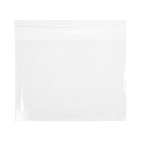Plastpåsar 20x14,6cm Transparent med Tejpremsa (100 st) [B5XL]