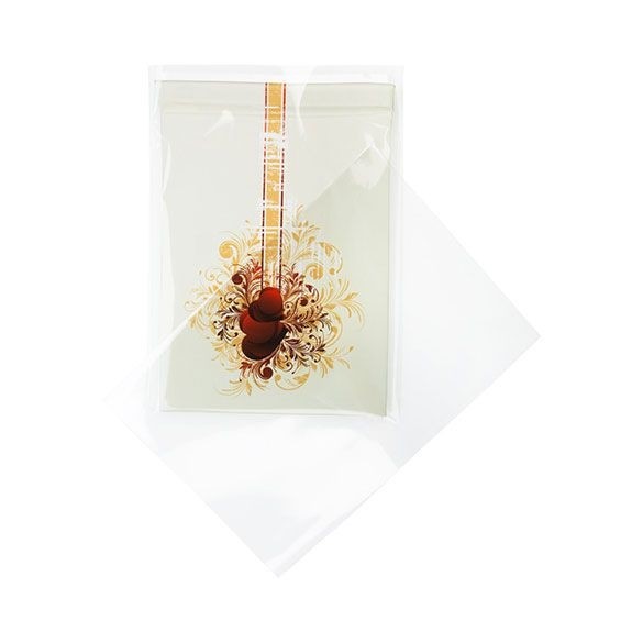 Plastpåsar 12,7x17cm Transparent (100 st) [B65WNF]